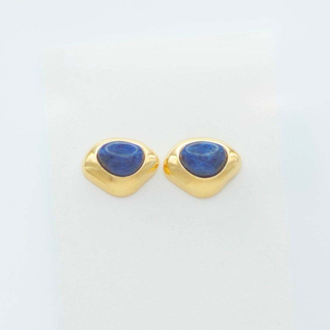 Pendientes Spot orgánico queen Sodalita